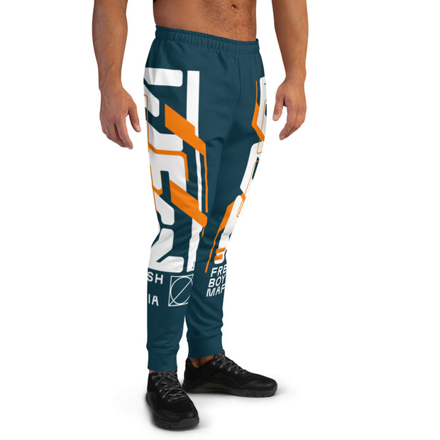 Men's Blue Joggers - FreshMafiaClothing