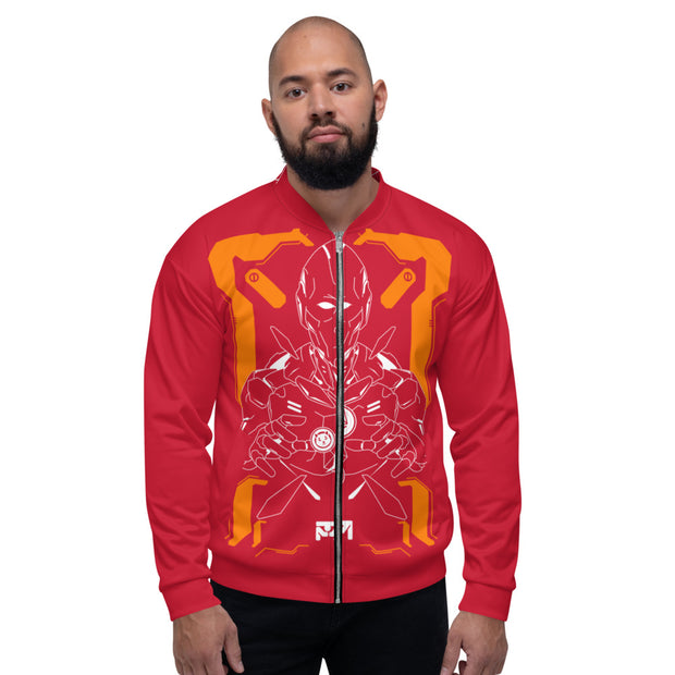 Red Bomber Jacket