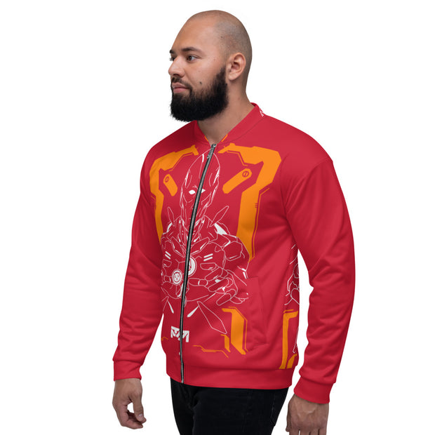 Red Bomber Jacket