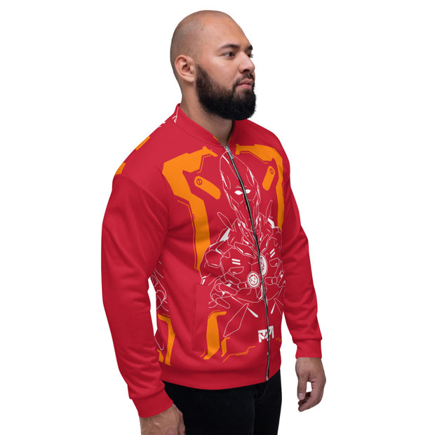 Red Bomber Jacket