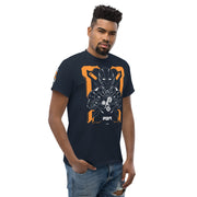 Men's Blue heavyweight tee - FreshMafiaClothing