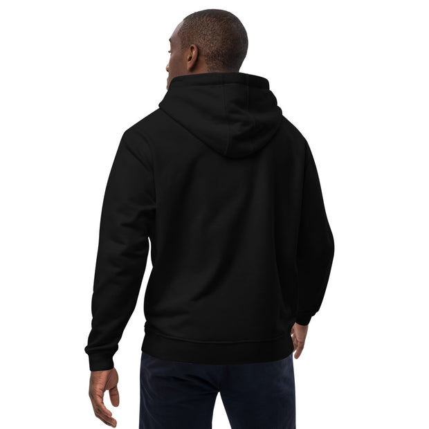 Premium black eco hoodie