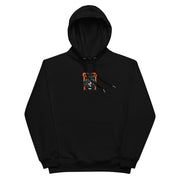 Premium black eco hoodie