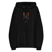 Premium black eco hoodie