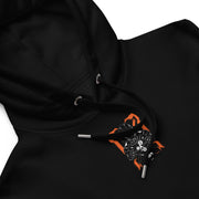 Premium black eco hoodie