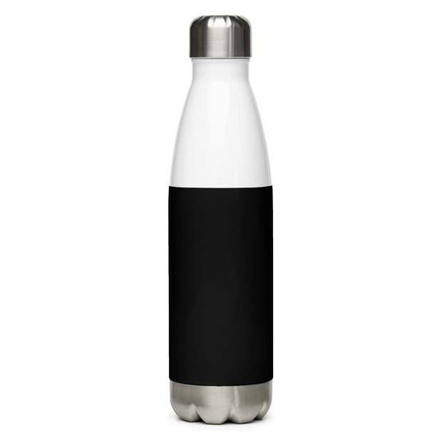 Black Stainless Steel Water Bottle - FreshMafiaClothing