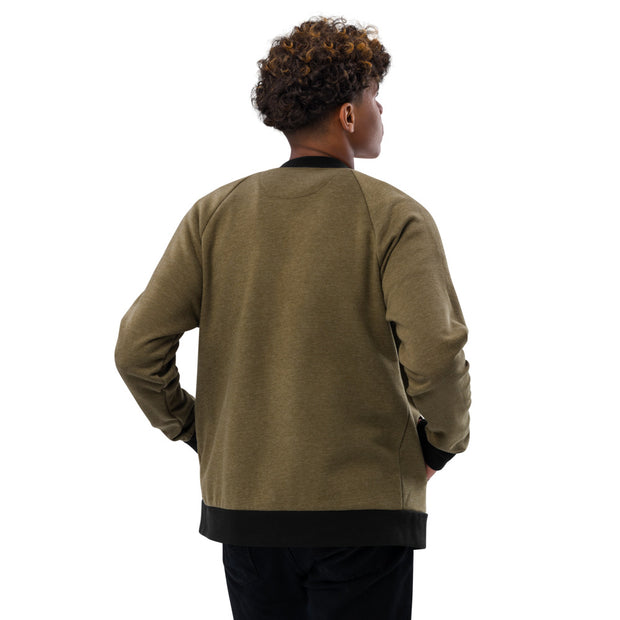 Millitary Green Bomber Jacket - FreshMafiaClothing