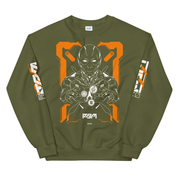 Millitary Green Sweatshirt - FreshMafiaClothing