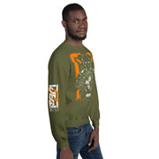 Millitary Green Sweatshirt - FreshMafiaClothing