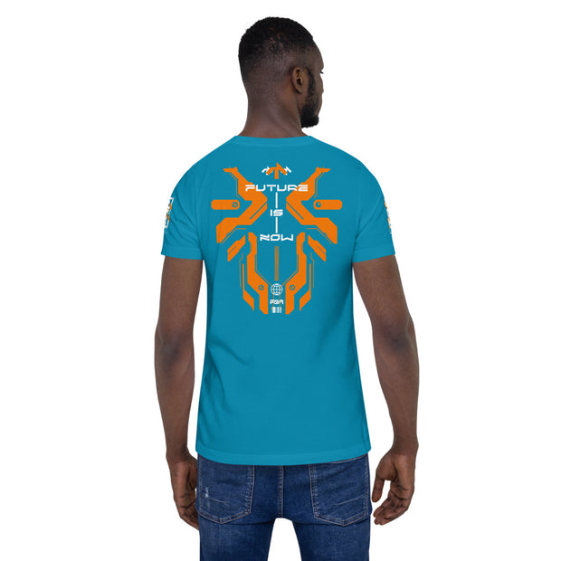 Short-Sleeve Bright Blue T-Shirt - FreshMafiaClothing