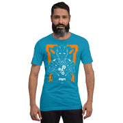 Short-Sleeve Bright Blue T-Shirt - FreshMafiaClothing