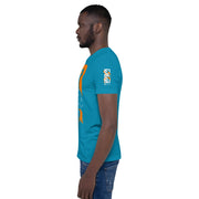 Short-Sleeve Bright Blue T-Shirt - FreshMafiaClothing