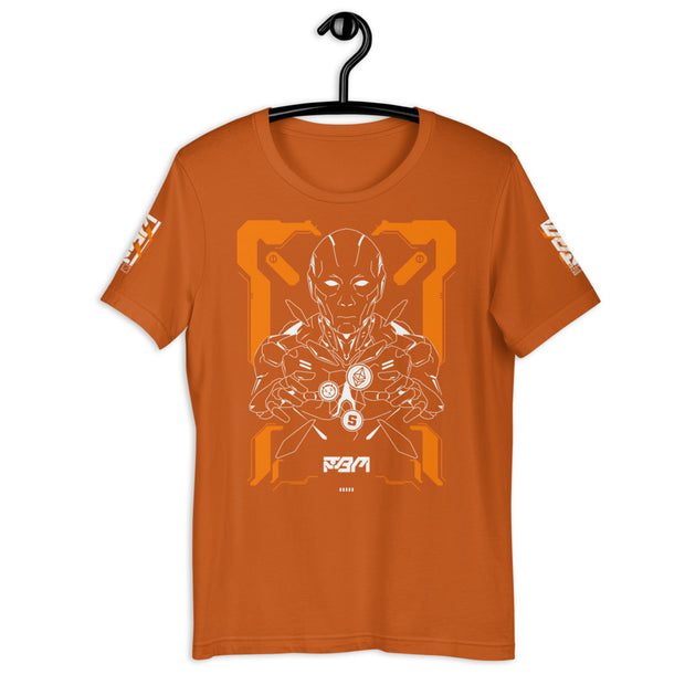 Short-Sleeve Orange T-Shirt - FreshMafiaClothing