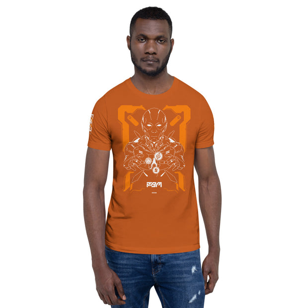 Short-Sleeve Orange T-Shirt - FreshMafiaClothing