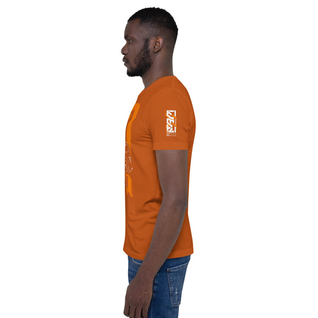 Short-Sleeve Orange T-Shirt - FreshMafiaClothing