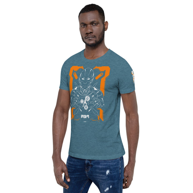 Short-Sleeve Light Blue T-Shirt - FreshMafiaClothing