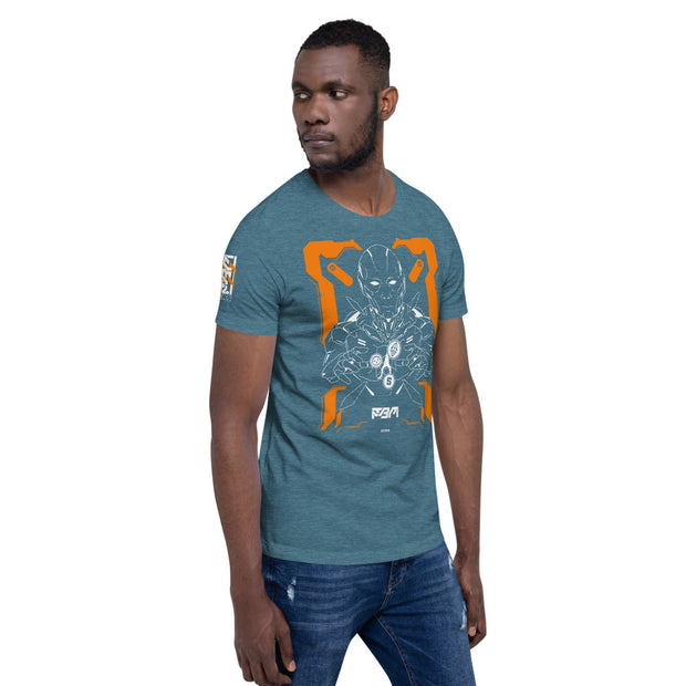 Short-Sleeve Light Blue T-Shirt - FreshMafiaClothing