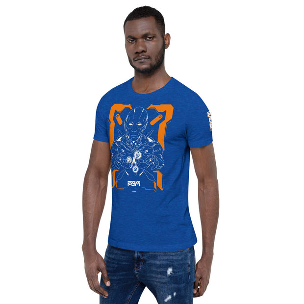 Short-Sleeve Blue T-Shirt - FreshMafiaClothing