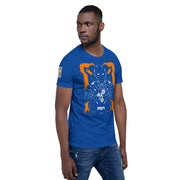 Short-Sleeve Blue T-Shirt - FreshMafiaClothing