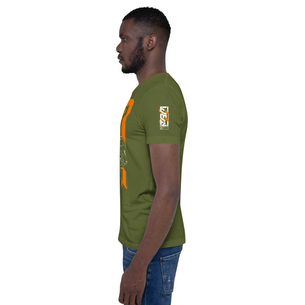 Short-Sleeve Olive T-Shirt - FreshMafiaClothing